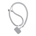 thumbnail image 1 of 2 Cordones Universales Para Teléfono, Correa Cruzada Ajustable Para Teléfono Inteligente, Gris Claro, 1 of 3