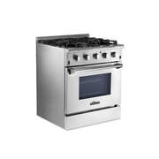 Thor Kitchen 30 Inch Professional 4 Burner Gas Range Oven, Stainless Steel