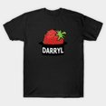 thumbnail image 1 of T-Shirt Unisexe de Sport de Baseball Rétro Darryl Home Run Fraise, Tailles jusqu'à 3TG, 1 of 4