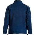 thumbnail image 6 of Mens Blue Irish Wool Sweater Made By Aran Woollen Mills, Size XX-Large, 6 of 6