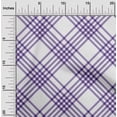 thumbnail image 2 of oneOone Cotton Poplin Blue Fabric Tartan Diy Clothing Quilting Fabric Print Fabric By Yard 42 Inch Wide, 2 of 4
