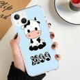 thumbnail image 3 of Milk Cow Carton Soft Silicone Phone Case for iPhone 13 13Pro 13Pro Max 12 12Pro 12Pro Max11 11 Pro Max 6S 7 8 Plus 5C XS XR X For Samsung Note 20 Note 20 Ultra S20 S20+ S20Ultra, 3 of 5