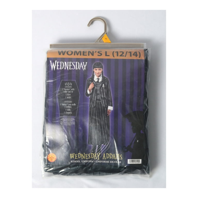 Kids Wednesday Addams Dress Costume - The Addams Family - Rubies II LLC