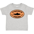 thumbnail image 3 of Inktastic I'd Rather Be Fishing Boys or Girls Toddler T-Shirt, 3 of 5