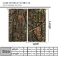 thumbnail image 3 of Camouflage Curtains Camo Camouflage Green Militarily Abstract Art Curtain with Rod Pocket for Living Room Apartment Home Decor Drapes Window Treatments 2 Panels Set 42x84 Inch, 3 of 4