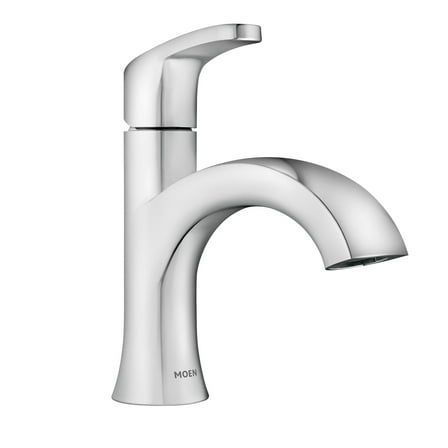 MOEN 84346 Karis Single Hole Single Handle Bathroom Faucet in Chrome