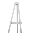 thumbnail image 5 of DecMode 24" x 70" White Metal Extra Large Adjustable 3 Tier Easel with Foldable Stand, 1-Piece, 5 of 9