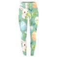 thumbnail image 5 of Women'S Athletic Works Yoga Pants With Pockets Easter Bunny Print Leg Casual Wear, 5 of 5