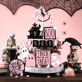 thumbnail image 2 of Juego de decoración de bandejas escalonadas para Halloween Umigy Cute Ghost, 15 unidades, 2 of 6
