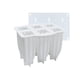 thumbnail image 2 of Molde para paletas de helado 6 en 1 con tapa | Molde de silicona de grado alimenticio para helados | Fácil de desmoldar y limpiar | Multiusos para paletas caseras, helado, yogur y más | Molde para, 2 of 3