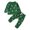 Green, variant on Xudanell Toddler Boys Girls Christmas 3-6 Month Boy Clothes Christmas Hat Printed Hoodie Top Pullover Preemie Boy Clothes Regular Fit 3-6 Months Red