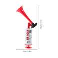thumbnail image 2 of MLINS 2pcs Reusable Air Horn Party Air Horn Boat Air Horn Reusable Air Horn For Graduation Football Horn Small Air Horn Sports Cheer Horn, 2 of 6