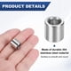 thumbnail image 2 of Uxcell 8Pcs espaciadores de acero inoxidable M6 6mm ID x 10mm OD x 10mm l para tornillos y pernos, 2 of 6