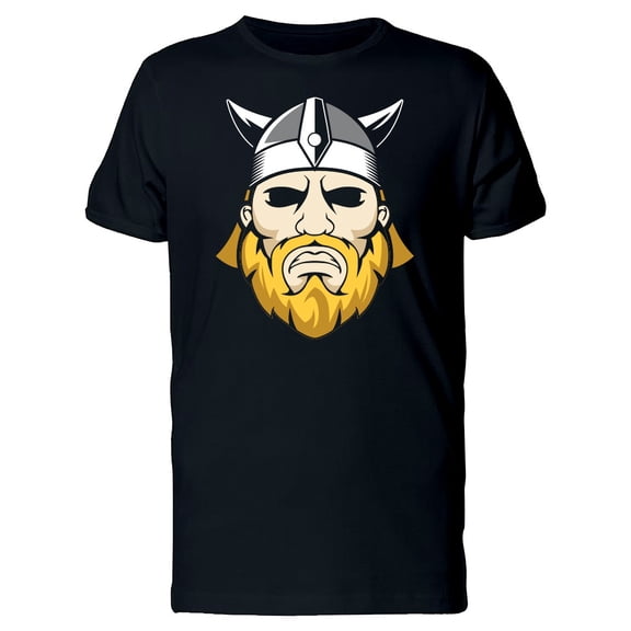 Blonde Beard Viking Sports Logo Tee Men's -Image by Shutterstock
