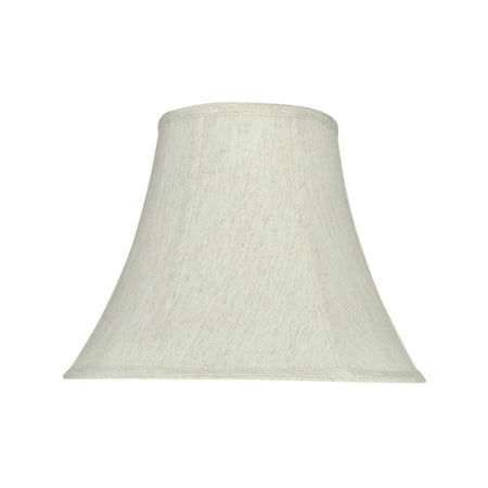 Aspen Creative 58052 Transitional Bell Shape Uno Construction Lamp Aspen Creative 58052 Transitional Bell Shape Uno Construction Lamp Shade In Linen White 14 Wide 7 X 11