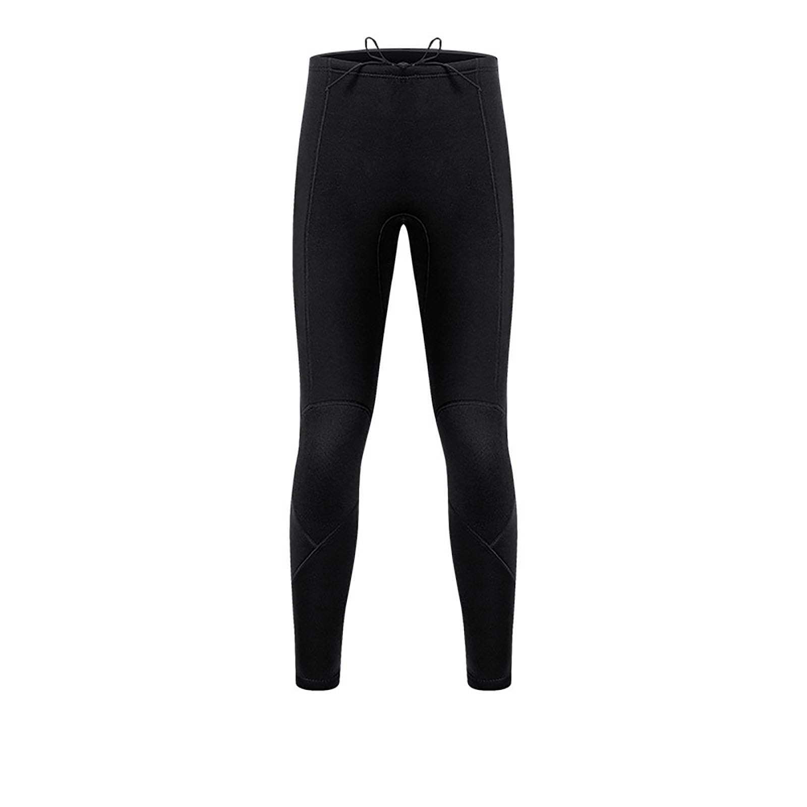 Fewfanhot Men's 3mm Neoprene Long Wetsuit Pants, Thermal Diving Suit Surfing Snorkeling Swimming Bottoms