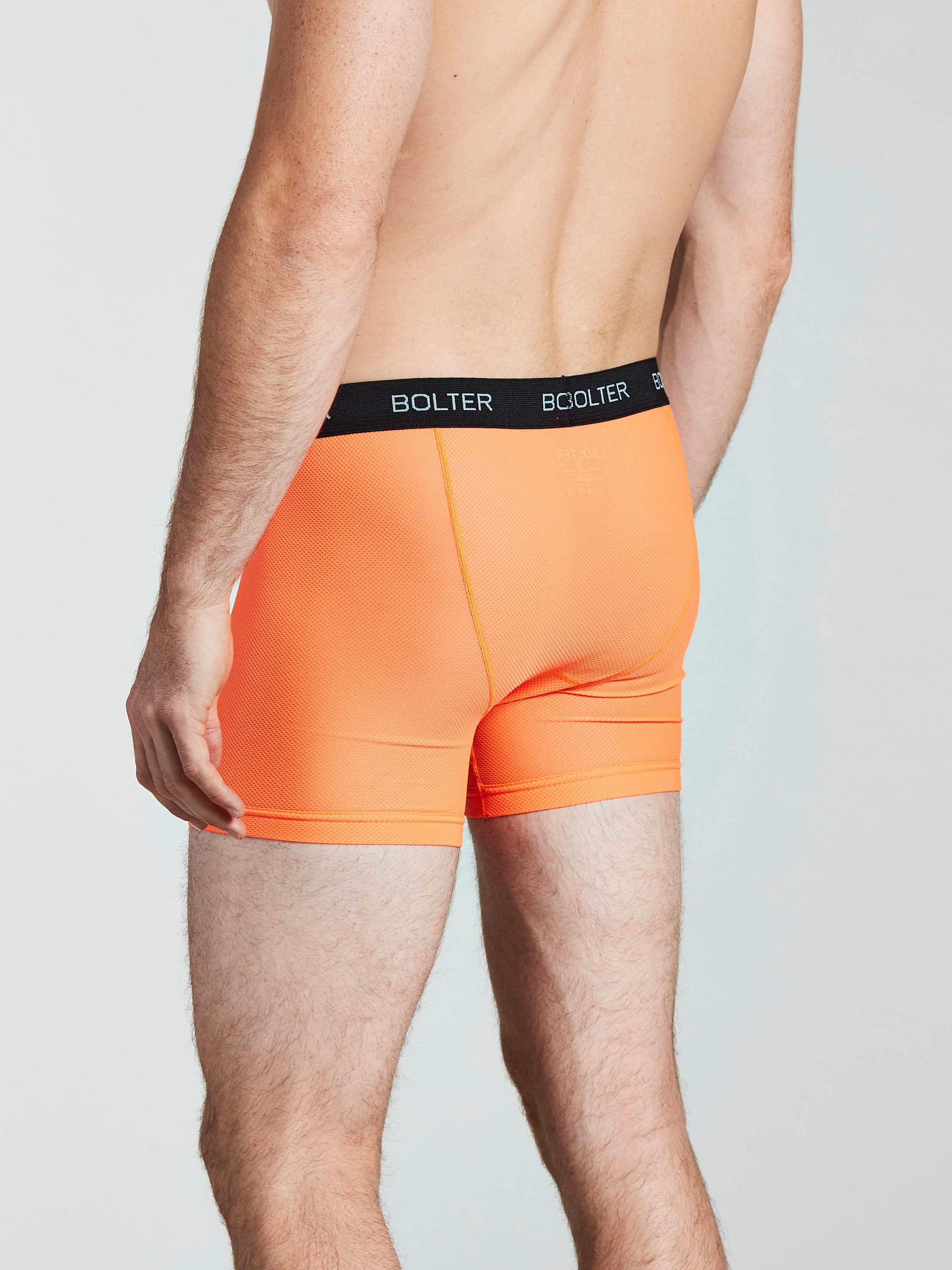 Stance Mens Whipple Bottom Wholester Boxer Briefs - Orange - XL