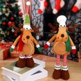thumbnail image 7 of syligr Adjustable Standing Christmas Gnomes Plush Doll, 43CM/17 Inch Handmade Large Elk Gnome Stuffed Plush with Retractable Spring Legs, Christmas Decor Ornaments Winter Home Decor, 7 of 7