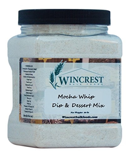 Mocha Whip Dip & Dessert Mix 20 Oz Tub by Bulk Foods, Inc