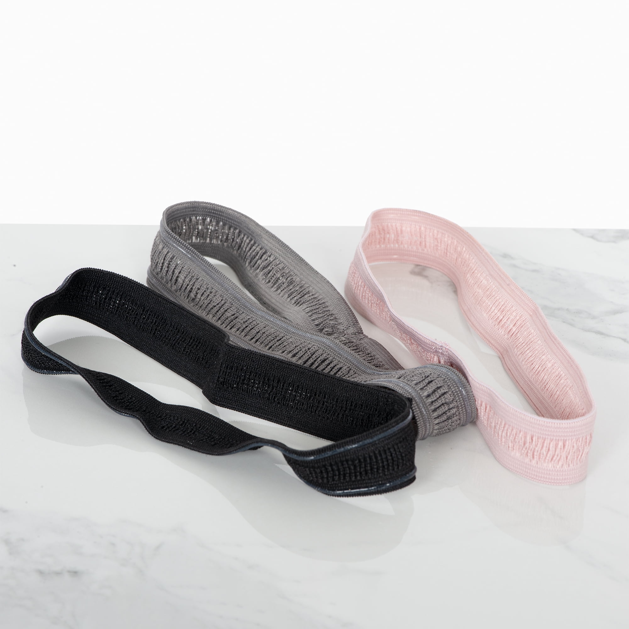 Paquet de 3 bandeaux nervurés Scünci CONAIR 3 BANDEAUX CÔTELÉS