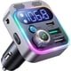 thumbnail image 1 of Transmisor FM Bluetooth 5.3 para automóvil, JOYROOM Micrófono de doble volumen y sonido HiFi profundo：, adaptador Bluetooth para automóvil PD y QC3.0 de 48 W, llamadas manos libres, LED más grande, salida AUX y disco U Sincero Electrónica, 1 of 5