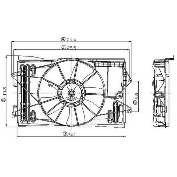 Engine Cooling Fan Assembly