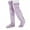 Purple, variant on Goose down Knee Socks for Christmas, Winter Warm Long Fuzzy Thigh High Socks, Christmas Plush Knee High Sock