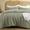 Dusty Sage-Twin, variant on Indigo Queen Waffle Weave Comforter Set All Season Bedding
