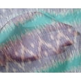 thumbnail image 4 of oneOone Tissu Tabby en Soie Chevron Ikat Imprimé 1 Yard 42 Pouces de Large, 4 of 4