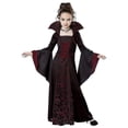 thumbnail image 1 of Disfraz de vampiro Halloween para niñas Vestido de vampiro Disfraces de reina, 1 of 5
