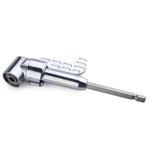 MIANGASTORE 105 Degree Right Angle Driver Angle Extension Drill Bit Screwdriver Socket Holder Adaptor Power Screwdriver Drill Attachment