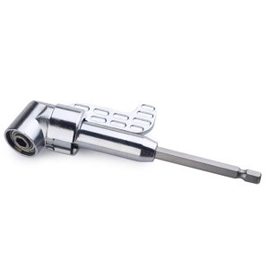 MIANGASTORE 105 Degree Right Angle Driver Angle Extension Drill Bit Screwdriver Socket Holder Adaptor Power Screwdriver Drill Attachment