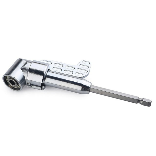 MIANGASTORE 105 Degree Right Angle Driver Angle Extension Drill Bit Screwdriver Socket Holder Adaptor Power Screwdriver Drill Attachment