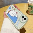 thumbnail image 4 of Funda para teléfono OPPO A96 Reno 7Z 5G Reno 8Z Reno7 Lite Reno8 Lite F21 Pro 5G funda de dibujos animados Doraemon nuevo patrón de Color HP onda límite suave transparente carcasa de teléfono a prueba, 4 of 4