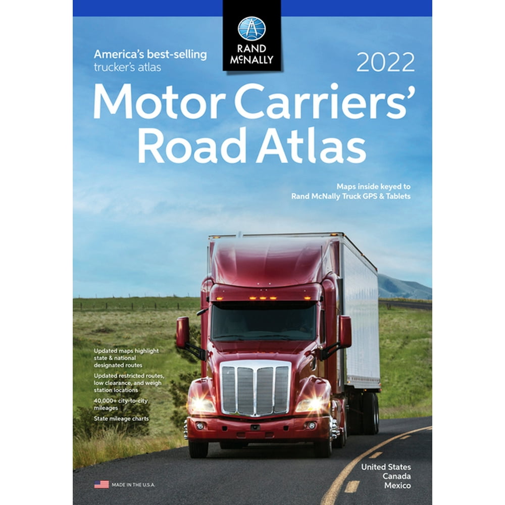 2022 Motor Carriers' Road Atlas (Paperback) - Walmart.com - Walmart.com