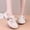 Beige, variant on Cute 3D Cat Mules for Women with Buckle Strap Fluffy Plush Lined Casual Non Slip Walking Shoes Flat Sole Round Toe Daily Walking House Clogs Black 37(US-6.5)