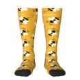 thumbnail image 1 of Balery Cute Bee Butterfly Yelllow Calcetines novedosos Calcetines deportivos Calcetines hasta la rodilla Calcetines de algodón Calcetines originales y geniales, 1 of 6