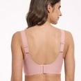 thumbnail image 3 of Soft Bra Underwear Thin Breathable Soft Water Drop Cup Upper Support Gathers Bra, 3 of 4