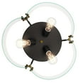 thumbnail image 4 of Kichler Lighting - Three Light Semi Flush Mount - Semi Flush Light - Thoreau - 3, 4 of 5