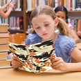 thumbnail image 6 of Goldfish Flowers Ring Binder Notebook Journey Note Diary College Ruled Spiral Notebook Study Loose Leaf Paper A5 60 Pages, 6 of 8