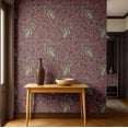 thumbnail image 7 of S4Sassy Paisley Peacock Floral Wallpaper - Brown Wall Covering, 25" X 60" Self-Adhesive Textured Vinyl Wallpaper, Wallwrap, Easy Diy Wall Covering For Farmhouse Bedroom, Living Room, Cabinets, 7 of 7