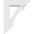thumbnail image 3 of 5"W X 14"D X 18"H Standard Imperial Architectural Grade Pvc Bracket With Traditional Ends, 3 of 8