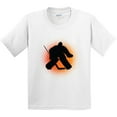 thumbnail image 3 of Inktastic Ice Hockey Goalie Sports Youth T-Shirt, 3 of 5