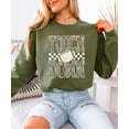 thumbnail image 7 of Camo Touchdown Sweatshirt for Men Women & Teens Trendy Football Game Day Crewneck Fan Gift Army Green Sweatshirt Adult Large, 7 of 7