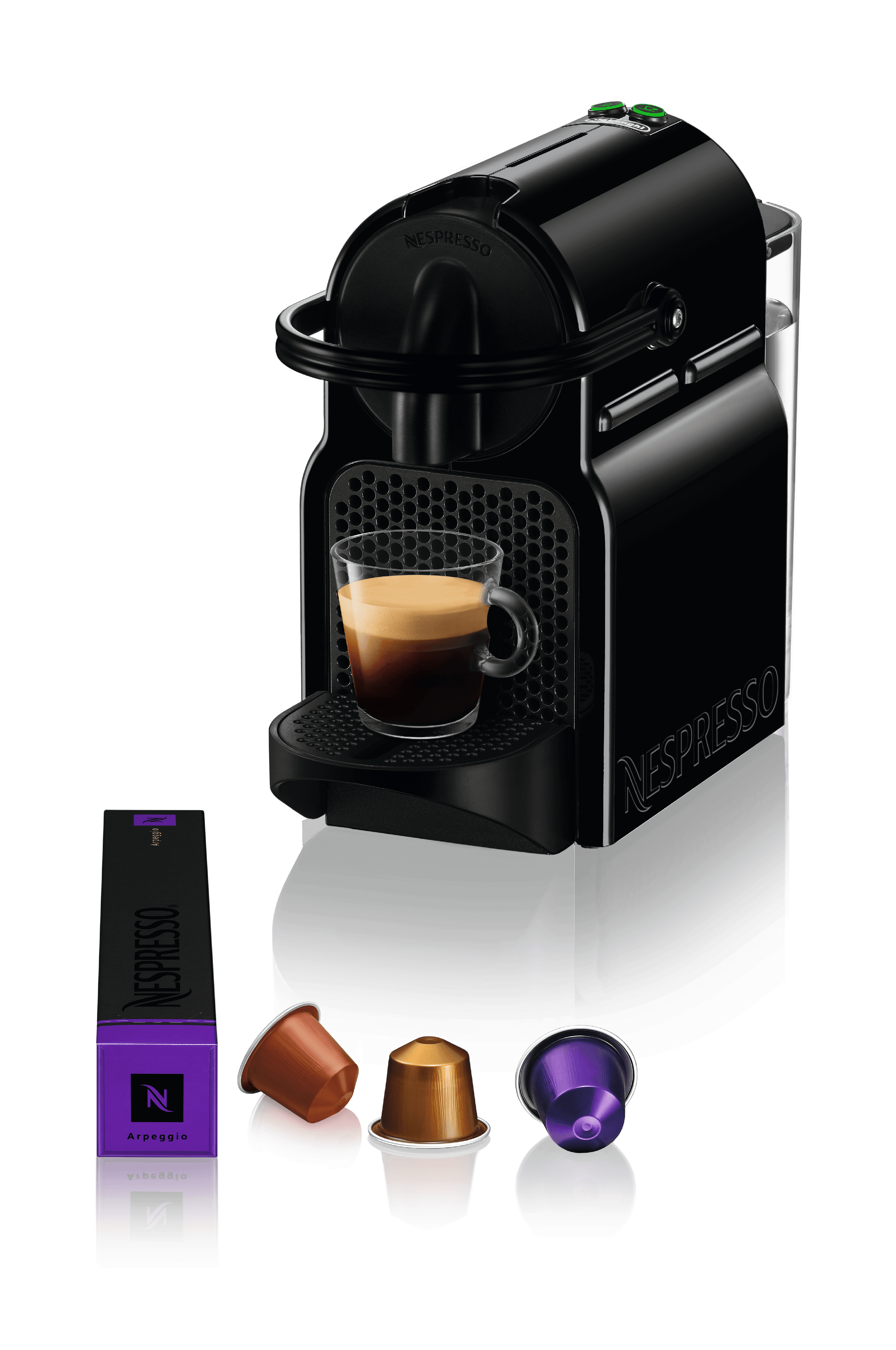 by De'Longhi Single-Serve Espresso Machine in Black -