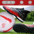 thumbnail image 5 of Langgg Unique Appearance Football Training PU Soccer Ball Four-layer And Proof Size 5 Machine-Stitched red, 5 of 5