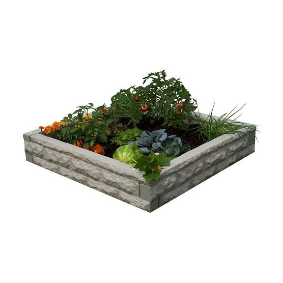Good Ideas Garden Wizard Raised Bed Garden - Sandstone
