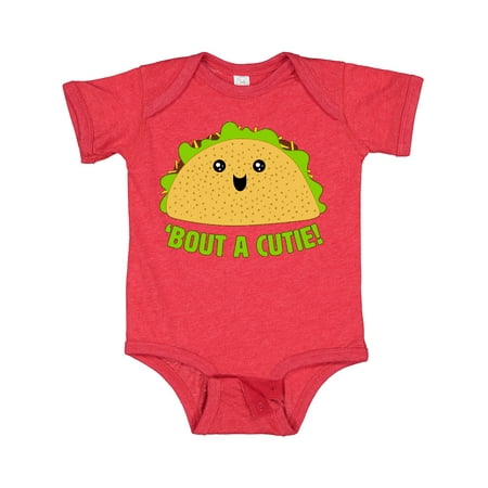 

Inktastic Taco Bout a Cutie Cute Taco Pun Gift Baby Boy or Baby Girl Bodysuit
