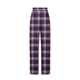thumbnail image 4 of ShomPort Plaid Pajama Pants Casual Wide Leg Plaid Pants Comfy Lounge Sleep Pjs Pants with Drawstring and Pockets, 4 of 7