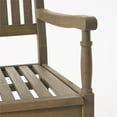 thumbnail image 4 of Noble House Arcadia Outdoor Acacia Wood Rocking Chair in Gray (Set of 2), 4 of 13